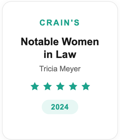Crain's Notable Women in Law: Tricia Meyer, 2024