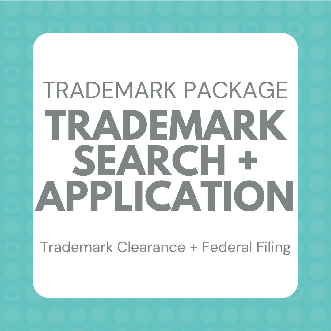 Trademark Package: Trademark Search + Application, Trademark Clearance + Federal Filing