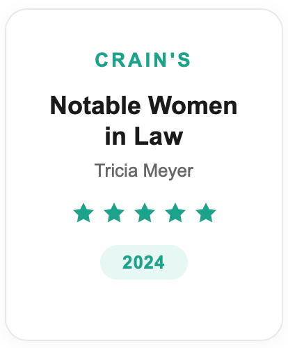 Crain's Notable Women in Law: Tricia Meyer, 2024